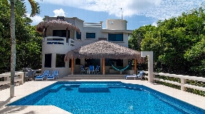 Casa La Via is a unique villa with Contemporary Mayan Flair
