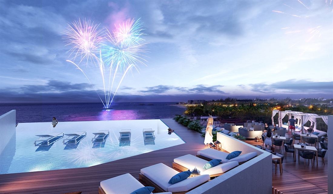 Luxurious sea front Condominiums in Playa del Carmen for sale