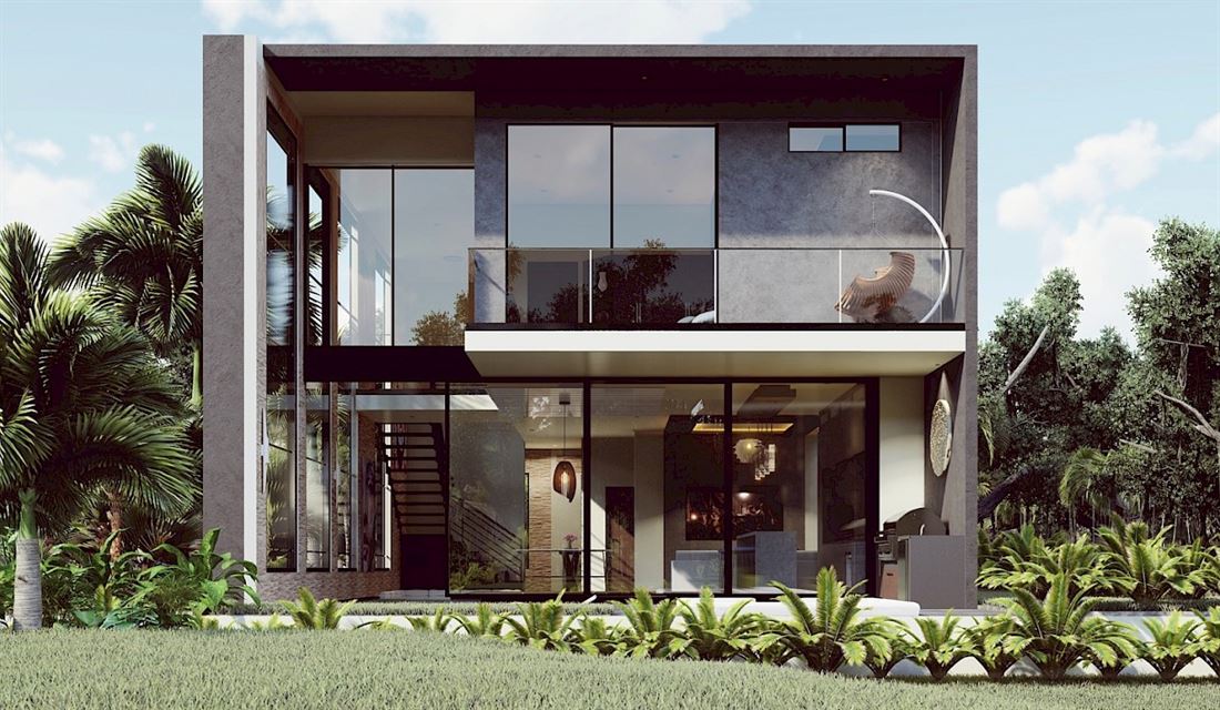 Elegant ultra modern villa in Tulum